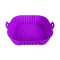 thumbnail image 2 of TIMIFIS Air Silicone Pots en pour Friteuse à, Panier en Silicone pour Friteuse à Air Chaud, Accessoires de Four pour Friteuses à Air Sûrs pour les Aliments, Remplacement du Papier Parchemin, Doublure Réutilisable en Silicone pour Friteuse à Air s'Adapte à la Friteuse à Air, 2 of 7