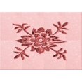thumbnail image 1 of Ahgly Company Machine Washable Indoor Rectangle Transitional Light Rose Pink Area Rugs, 5' x 7', 1 of 7