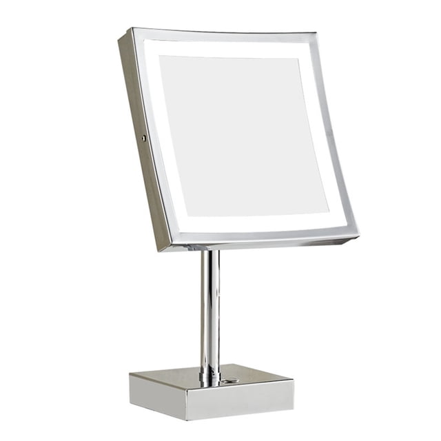Personal Makeup Mirror Vanity Mirror With Lights Desktop Makeup Mirror LED With Light Metal Mirror 3X 5X Beauty Mirror Vanity Mirror ,Widely Use