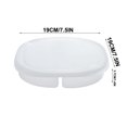 thumbnail image 3 of Sous-boîte Réfrigérateur Congélateur Croustillant Boîte de Rangement Transparente avec Couvercle Réfrigérateur Frais, 3 of 7