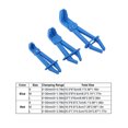 thumbnail image 4 of Hose Clamp  Set, 3pcs, Blue Red, ABS Material, for Flexible Hose Lines, Brakes, Fuel, Heaters and Radiators, 4 of 8
