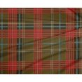 thumbnail image 4 of oneOone Polyester Lycra Fabric Tartan Check Printed Craft Fabric BTY 56 Inch Wide, 4 of 4