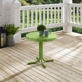 thumbnail image 4 of Pemberly Row Table d'Appoint Contemporain en Métal pour Patio, Vert Oasis, 4 of 6