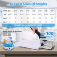 thumbnail image 2 of Heavy Duty Stapler - Effortless 240-Sheet Office Stapler with Adjustable Paper Guide, Super Capacity with 4000 Staples, 2 of 7