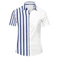 thumbnail image 1 of Birdeem Chemise à Manches Courtes pour Hommes, Confortable et Respirante, Col Rabattu, 1 of 4