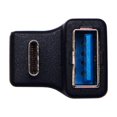 thumbnail image 1 of Cablecc 180 Degree Up & Down Angled Type-C USB-C OTG to USB 3.0 Female Extension Adapter for Cell Phone & Tablet, 1 of 1