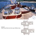 thumbnail image 4 of Clé de Plaque de Pont, Acier Inoxydable 316 Résistant à l'Érosion 2 Pcs Outil de Clé de Gaz de Bateau Robuste pour Réservoir de Carburant et d'Eau, 4 of 7
