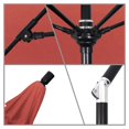 thumbnail image 3 of California Umbrella Parasol de Patio en Aluminium de 9 Pieds en Rouge Henné, 3 of 3