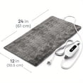 thumbnail image 2 of MesaSe XL Electric Heating Pad For Back Pain - Ultra-Soft Machine Washable Moist/Dry Heat Pad  4 Heat Settings  2-Hour Auto-Off  Plush Flannel Material For Neck  Shoulder  Abdomen  Waist, 2 of 6