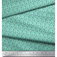 thumbnail image 3 of Soimoi Polyester Crepe Fabric Geometric Small Print Sewing Fabric Yard 52 Inch Wide, 3 of 3
