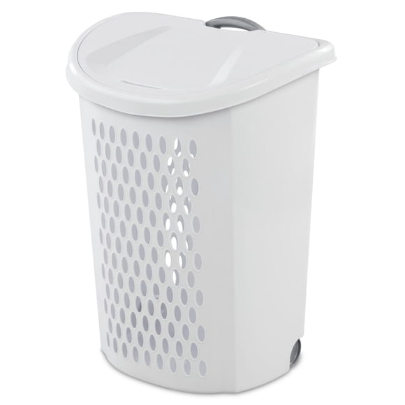 Sterilite 70L Panier Ultra™ sur roulettes-Blanc