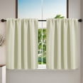 thumbnail image 1 of PRETXORVE Solid Color Curtains Living Room Bedroom Kitchen Partition Curtains Home Curtains, 1 of 3