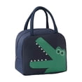 thumbnail image 2 of Lunch Sac à Isolé Pochette à, Seau à Lunch Sac Fourre-Tout à Lunch Femmes, Sac Fourre-Tout à Lunch Sac à Lunch Réutilisable, Sac à Lunch de Bureau Femmes Sac Fourre-Tout à Lunch, Marine, 2 of 6