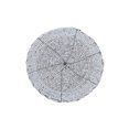 thumbnail image 1 of Christmas Beaded Round Coaster White - Set of 6, 1 of 3