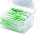 thumbnail image 4 of stanreset 40pcs Interdental Brush Ultra Fine Toothpick Soft Floss Stick Tooth Floss Head Toothpick Cleaning Tool, 4 of 8