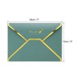 thumbnail image 2 of Unique Bargains Luxury V Flap Invitation Envelopes, Wedding, Green, 10 Pack, 2 of 5