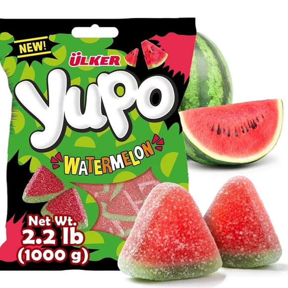 Ceres Gourmet Watermelon Gummy Candy Bag Soft & Chewy 1-Count 2.2 lb