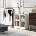 thumbnail image 2 of Giantex 4-Cube Bookcase, Freestanding Open Bookshelf, Storage Wooden Display Shelf, White, 2 of 8