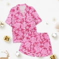 thumbnail image 4 of Little Girls Pajama Set Graphic Button Down Sleepwear Set Sleepwear Loungewear Set Tween Pajamas 6T, 4 of 5