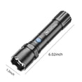 thumbnail image 3 of Penkiiy LED Flashlights High Lumens, Super Bright Small Flashlight 1000 Lumens, Zoomable, Rechargeable Flashlight with 4 Modes, Powerful Handheld Flashlight, Camping Flashlight, 3 of 8
