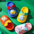 thumbnail image 3 of CAROOTU Kids Pool Slide Sandals Non-Slip Summer Cartoon Slippers Lightweight Soft Beach, 3 of 5
