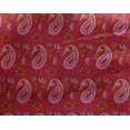 thumbnail image 4 of oneOone Georgette Viscose Fabric Leaves|Floral & Paisley Block Fabric Prints By Yard 42 Inch Wide, 4 of 4