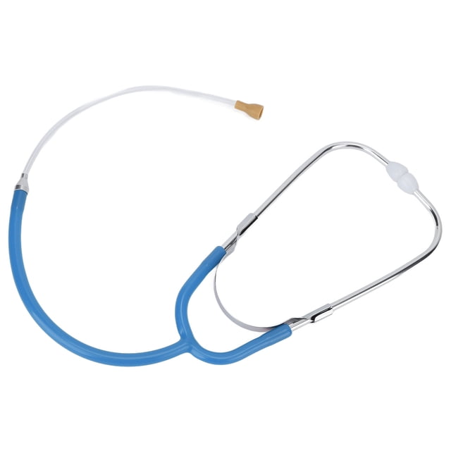 Listening Stethoscope, Binaural Hearing Aid Accessory Volume Noise Detection Lightweight Professional For Home Light Blue