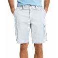 thumbnail image 1 of Club Room Men’s Stretch Cargo Shorts, White, 38, 1 of 1