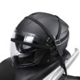 thumbnail image 4 of Cordes de Casque Élastiques Sangle de corde élastique Lanières de Caisse Rétractante NOIR STABLE pour la Moto, 4 of 8
