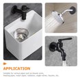 thumbnail image 3 of 2pcs Plumbing Cover Plate Wall-mounted Water Pipe Cover Escutcheon Cover, 3 of 8