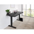 thumbnail image 1 of EFFYDESK Home Electric Height Adjustable Home Office Computer Standing Desk - (70"×29") Oak Black on Black Frame, 1 of 1