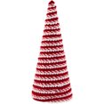 thumbnail image 4 of Northlight Arbre de Noël Tourbillonnant en Forme de Canne à Sucre - 10.5 Pouces - Rouge et Blanc, 4 of 6