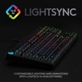 thumbnail image 4 of Logitech G PRO Clavier Mécanique de Jeu, Design Ultra Portable Sans Touches, Câble Micro USB Détachable, 16.8 Millions de Touches Rétroéclairées RGB, 4 of 7