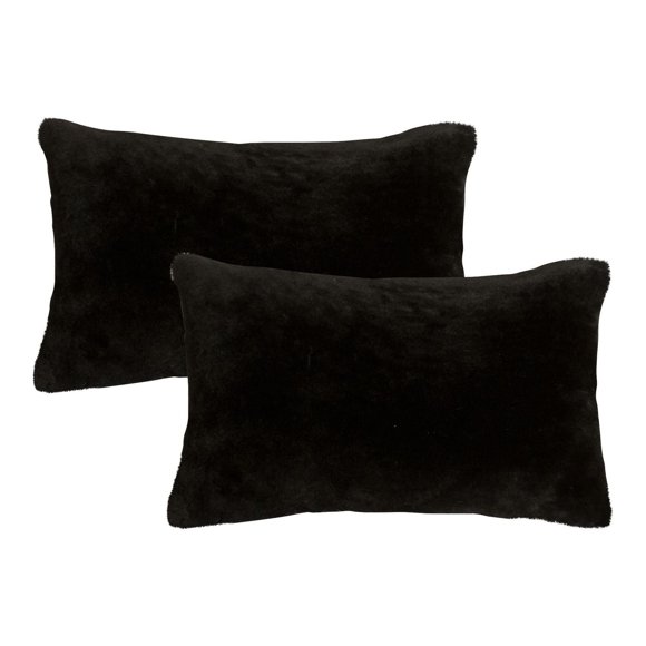NELSON SHEEPSKIN PILLOW 12"X20" 2-PACK