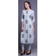 thumbnail image 4 of Bimba Kurta à Manches 3/4 Imprimée Kurti Droite Vêtements d'Été pour Femmes, 4 of 6