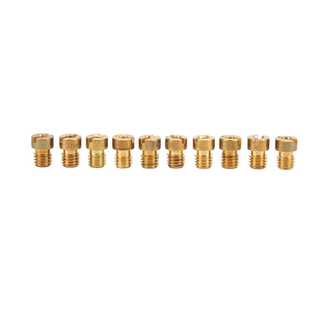 Carburetor Main Nozzle,10pcs Main Jet Nozzle Main Jet Main Jet Kits Sleek Aesthetic
