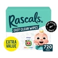 thumbnail image 1 of Rascals Easy Clean Baby Wipes, Carton, 720 Count, 1 of 8