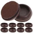 thumbnail image 3 of 10pcs Furniture Coaster Chair Wheel Stopper 5/4 Caster Cup Furniture Protector, 3 of 8
