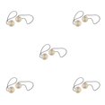 thumbnail image 2 of yingyy 1/2/3/5 2 Pieces Curtain Tieback Round Polyester Replacement Simple Style Household Kitchen Sunshade Drape Fixing Fastener Beige 5PCS, 2 of 6