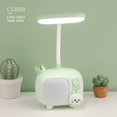 thumbnail image 3 of EIMELI Cute Deer Bunny Table Lamp Cartoon Animal Learning Eye Protection Night Light Teens Girls Boys Gift, 3 of 14