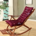 thumbnail image 2 of SLYNSHome Clearance Lounger Cushions Rocking Chair Cushions with Print Non-Slip Soft Rocker Chair Pads for Indoor Outdoor Furniture, 2 of 8