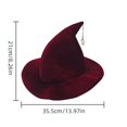 thumbnail image 3 of Elegant Hat with Star Pendant for Stage and Dress Up, 3 of 5