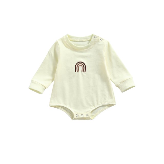 Chandails à Col Rond pour Bébé Fille Garçon, Chandails en Tricot Surdimensionnés, Chemises à Manches Longues