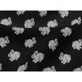 thumbnail image 4 of oneOone Viscose Jersey Fabric Rabbit Block Printed Fabric 1 Yard 60 Inch Wide, 4 of 5