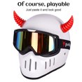 thumbnail image 4 of Helmet Decoration,2Pcs Helmet Devil Horns Helmet Accessory Helmet Devil Horn Crafted with Care, 4 of 6