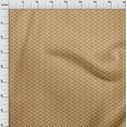 thumbnail image 4 of oneOone Cotton Silk Orange Fabric Geometric Craft Projects Decor Fabric Printed By The Yard 42 Inch Wide, 4 of 4