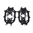 thumbnail image 1 of 2pcs/set 12 Tooth Crampons Shoe Cover Rust Resistance Durable Outdoor Climbing CramponsL Size, 1 of 14