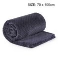 thumbnail image 4 of Unique Bargains Luxury Fleece Bed Blanket Woven Mesh, 4 of 10