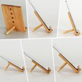thumbnail image 4 of FONDOTIN 1Pcs Bamboo Phone Stand Beige Portable Stand for Tablet and Mobile Phone, 4 of 7
