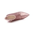 thumbnail image 4 of Unique Bargains Bottines à Paillettes à Talon Bloc Transparent pour Femmes, 4 of 8